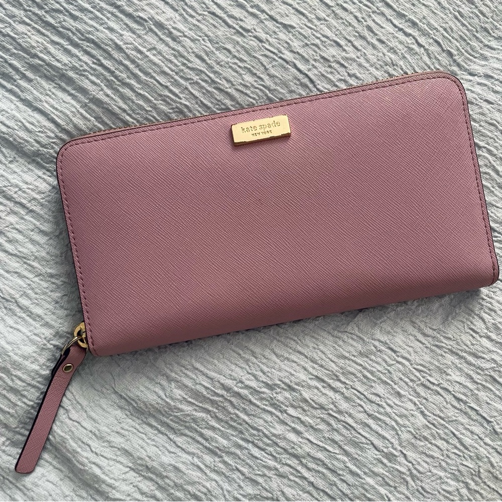 Kate Spade Mauve Wallet - Picture 2 of 5
